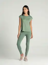 Everlast Leggins Para Dama Verde Talla M