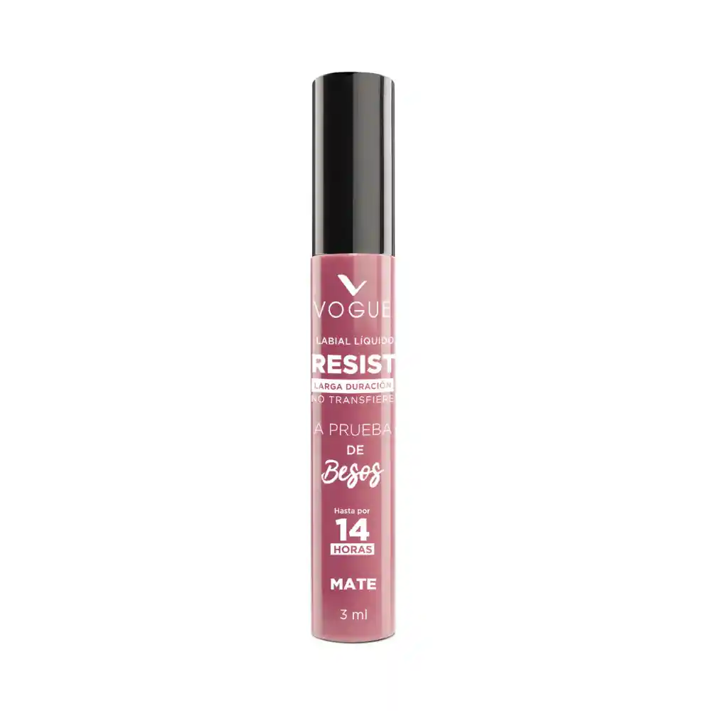 Labial Líquido Vogue Resist Encantadora 3ml