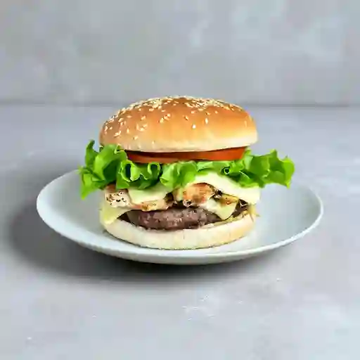 Hamburguesa Mixta Clásica