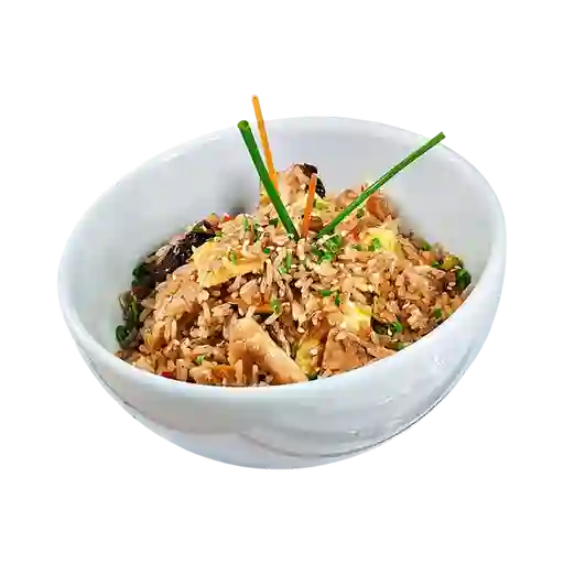 Chaufa de Pollo y Cerdo