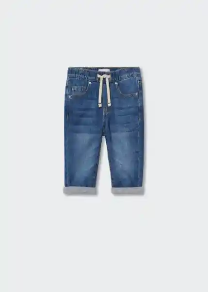 Jeans Carles Tejano Medio Talla 69 Niños Mango