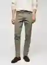 Jean Jan Khaki Talla 36 Hombre Mango