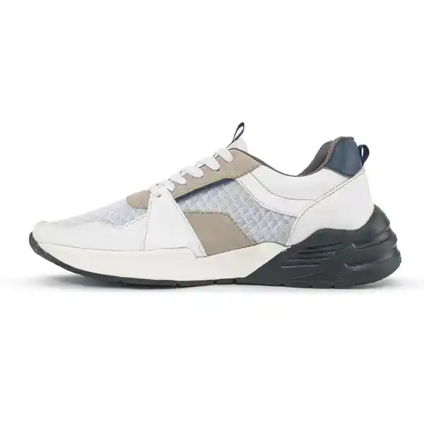 Croydon Tenis Krishna Hombre Color Blanco Talla 38