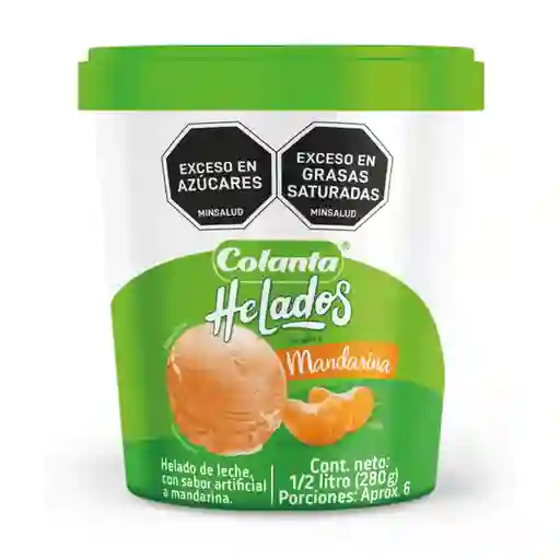 Helado Mandarina Colanta