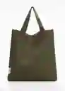 Bolso Nuova Khaki Talla 99 Mujer Mango