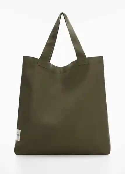 Bolso Nuova Khaki Talla 99 Mujer Mango