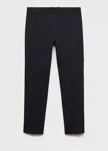 Pantalón Bologna Navy Talla 44 Hombre Mango