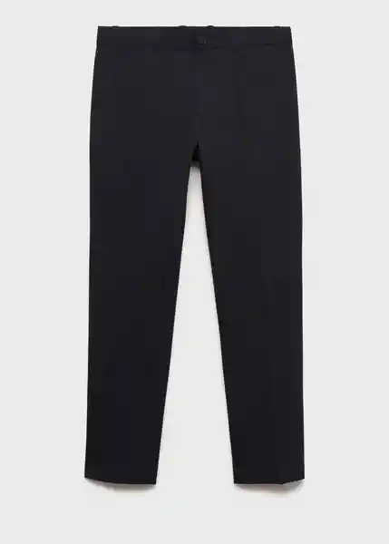 Pantalón Bologna Navy Talla 44 Hombre Mango