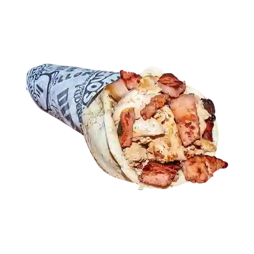 Shawarma Mixto (Pollo y Chuleta)