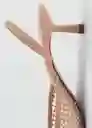 Zapatos Greta Nude Talla 41 Mujer Mango