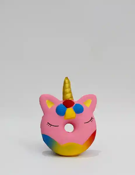 Juguete Squishy Unicornio Fuxia