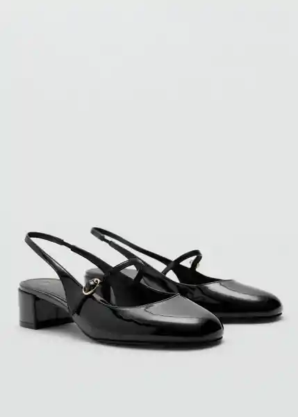 Zapatos Adela Negro Talla 38 Mujer Mango