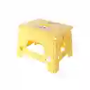 Taburete Plegable Metaverso Dundun Amarillo Miniso