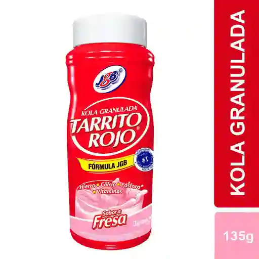 Tarrito Rojo Kola Granulada Fresa