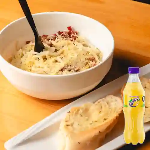 Combo Pasta Salsa Carbonara + Quatro Original 400ML