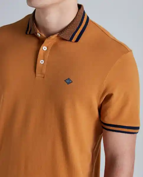  Camiseta Hombre Cafe Talla Xs 801E007 AMERICANINO 