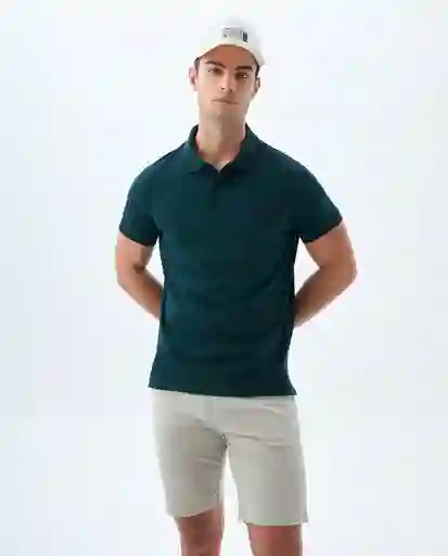 Camiseta Hombre Verde Talla L 800G001_VER195511 Americanino