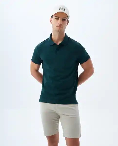 Camiseta Hombre Verde Talla L 800G001_VER195511 Americanino