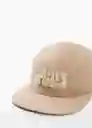 Gorra Hills 2 Beige Talla 99 Hombre Mango