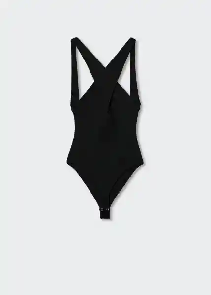 Body Penelope Negro Talla S Mujer Mango