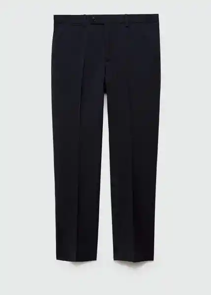 Pantalón Turín Navy Talla 48 Hombre Mango