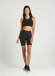 Everlast Short Ciclista Para Dama Negro Talla S