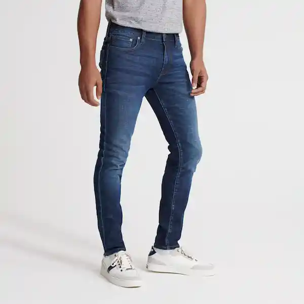 Superdry Jean 02 Travis Skinny Hombre Talla 32