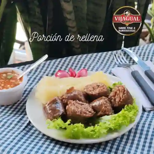 Rellena con Papa Criolla