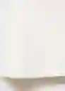 Top Coqui Blanco Talla M Mujer Mango