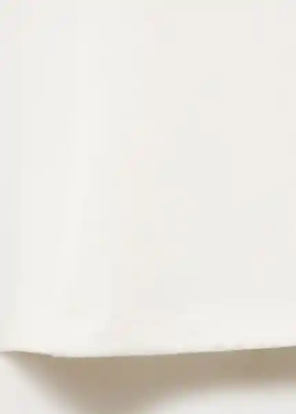 Top Coqui Blanco Talla M Mujer Mango