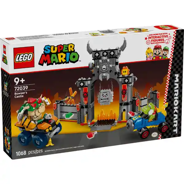 Set Construcción Mario Kart Castillo de Bowser Lego