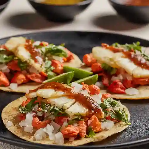 Taco de Pollo Al Pastor