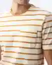 Camiseta Hombre Café Talla M 841G008_CAF161336 Americanino
