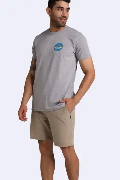 Camiseta Manga Corta Standard Fit Ripple Hombre Talla XL Oneill