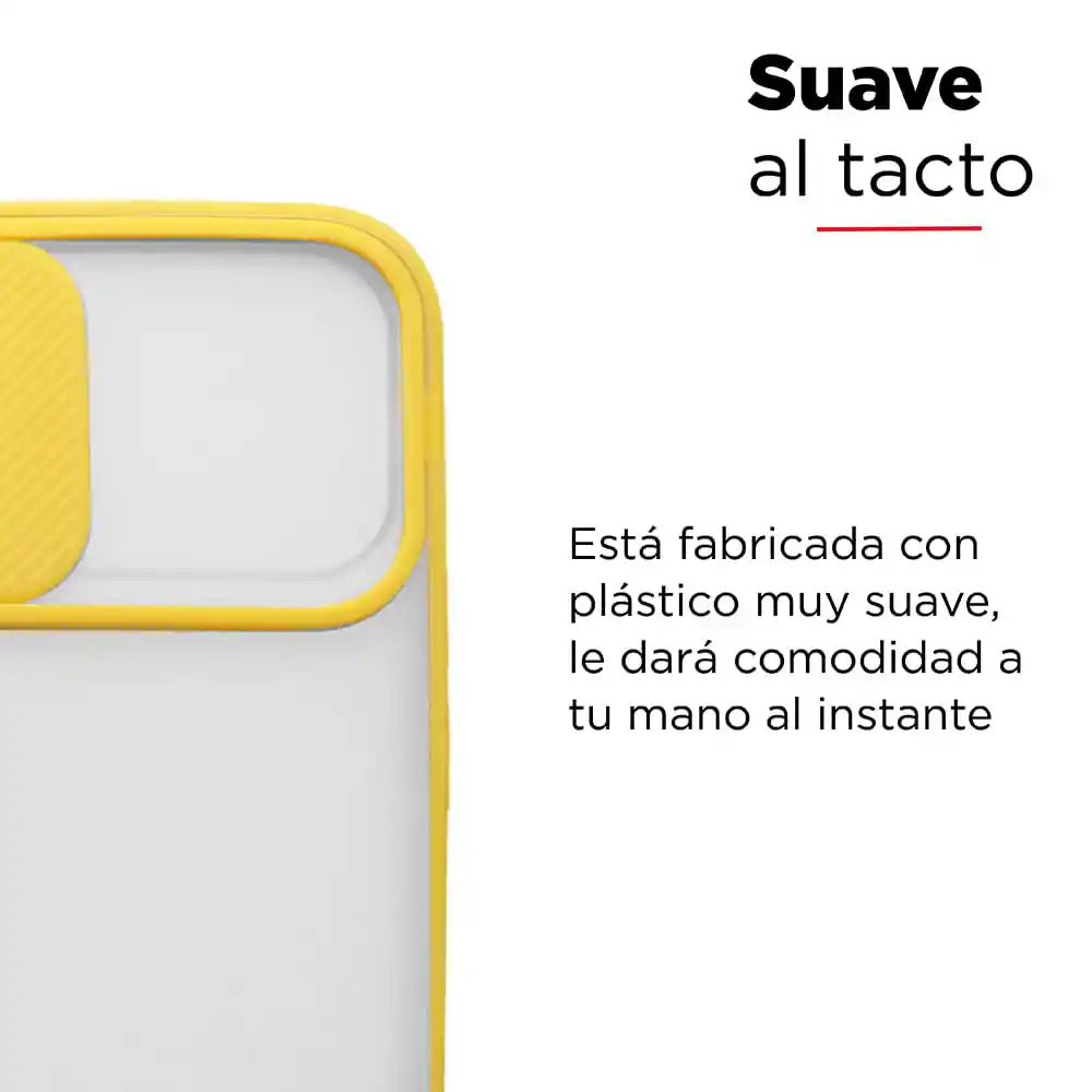 iPhoneCase Para Celular 12/12 Pro Cubierta Para Lente Amarillo
