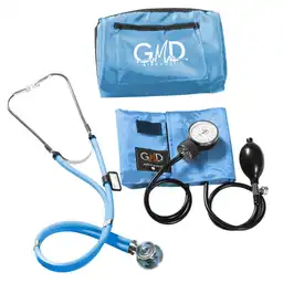 Gmd Kit De Tensiometro Y Fonendoscopio Rappaport Azul Cielo