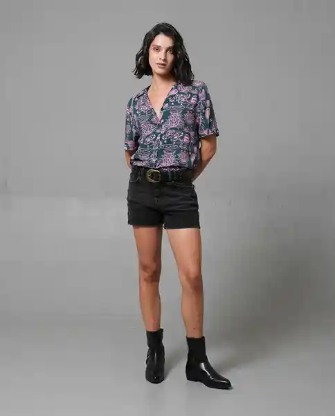 Camisa Mujer Verde M 213 213G002_VER195414 Rifle
