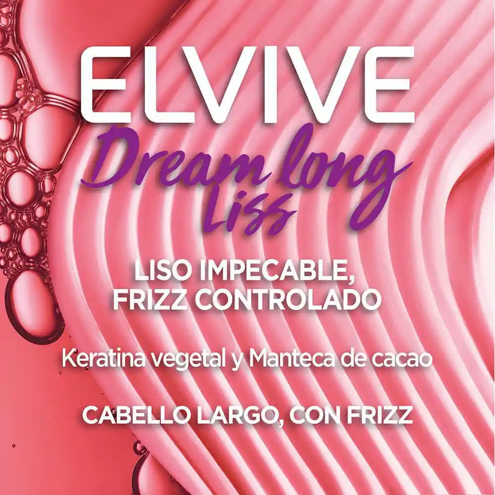 Loreal Paris-Elvive Shampoo Dream Liss + Acondicionador