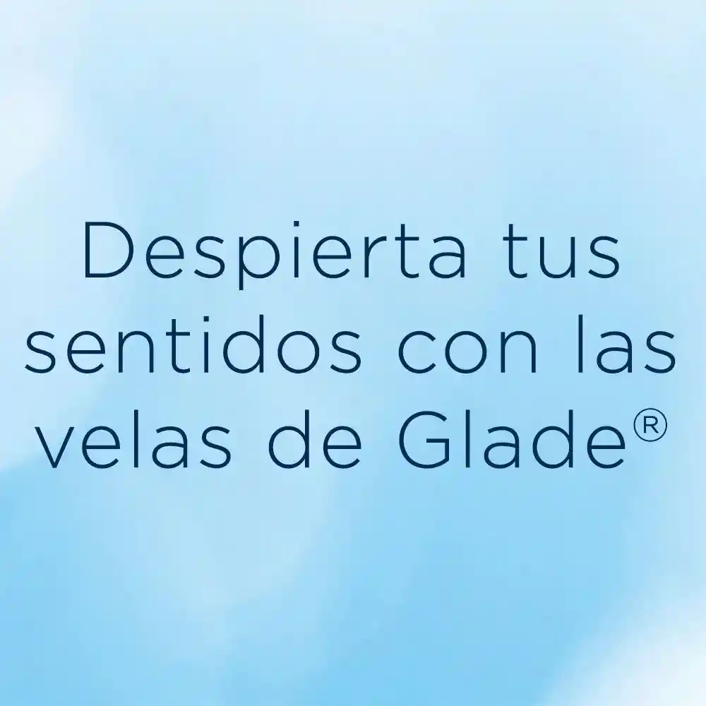 Glade Ambientador vela abrazos de vainilla, 96gr