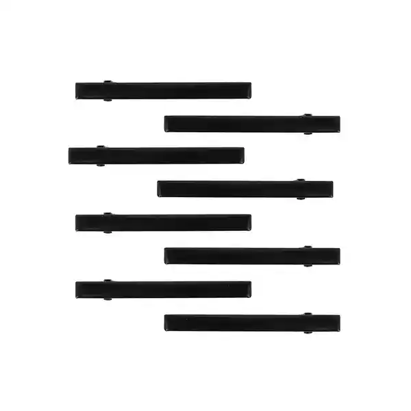 Set de Hebillas Para el Cabello Tipo Pinza Negro Miniso