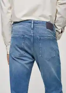 Jean Jan Tejano Medio Talla 44 Hombre Mango