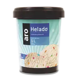 Helado Sabor a Vainilla Chips Aro