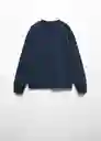 Sudadera Dcsman Navy Talla 10 Niños Mango