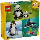Set de Construcción Fauna Salvaje Familia de Pandas Lego