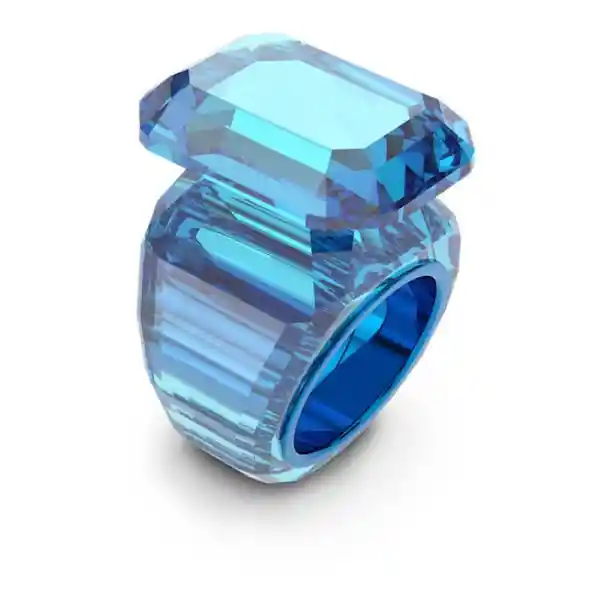 Anillo Lucent Azul 5607353 Swarovski