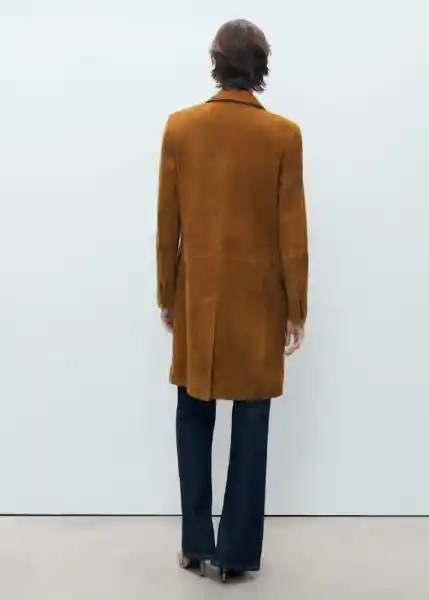 Abrigo Tommy Camel Talla M Mujer Mango