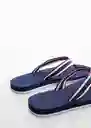 Chanclas Flipflop Navy Talla 42 Hombre Mango