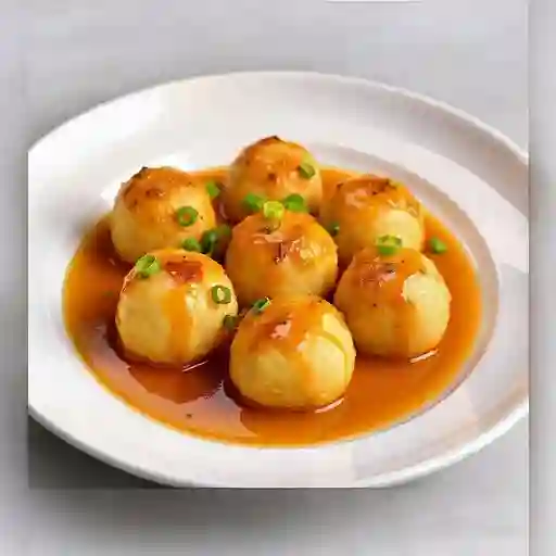 Medio Pollo En Agridulce