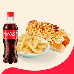 Perro Trancado + Francesa + Coca Cola 400