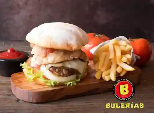 Combo Hamburguesa Mixta